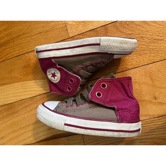Converse‎ Girls Chuck Taylor All Star Easy HI For Baby Size 5 - Picture 3 of 8